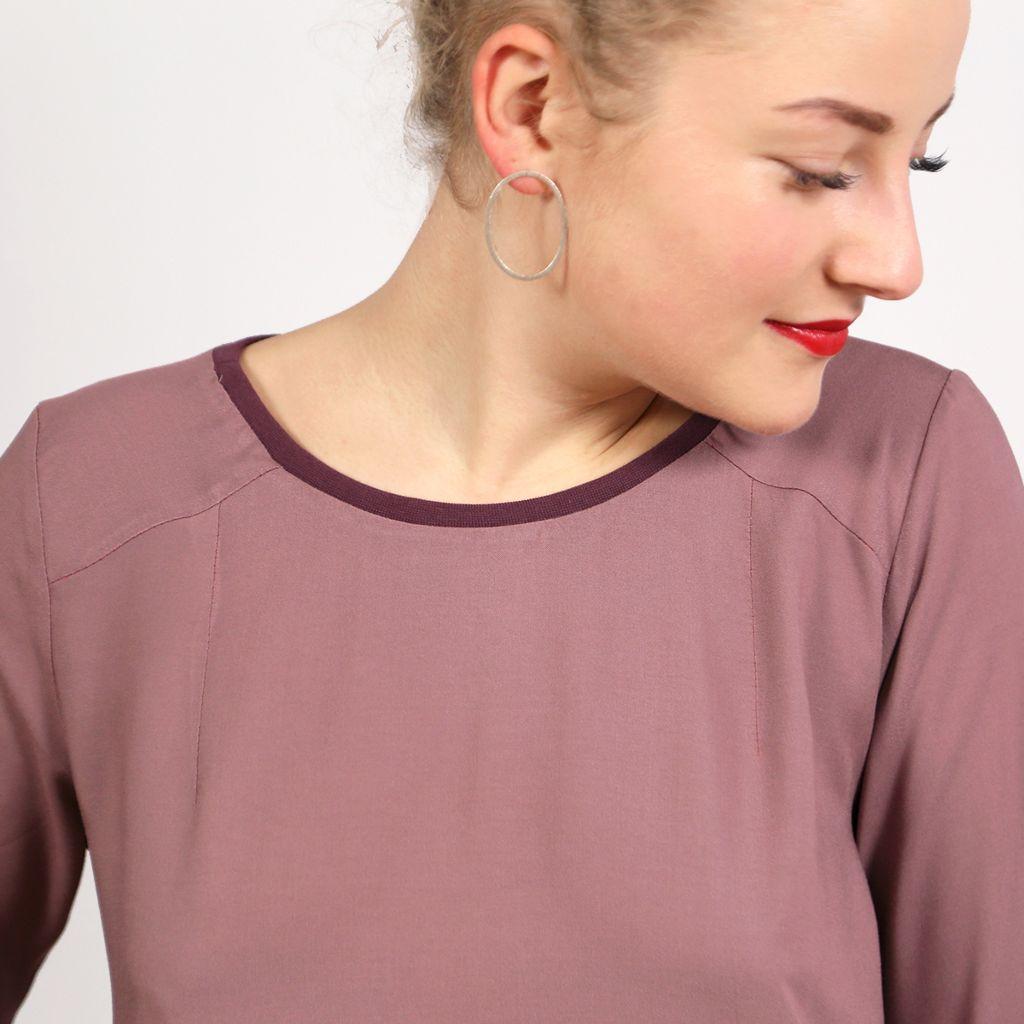 Papierschnittmuster Bluse Frau Dana XS-XXL